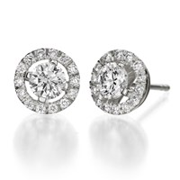 עגילי יהלומים Prince עגילי יהלומים Prince