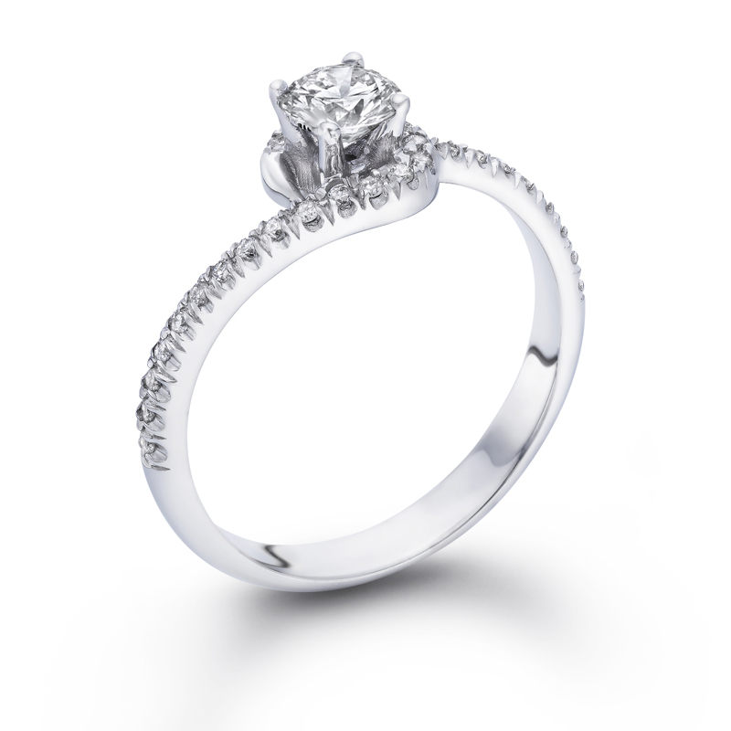 טבעת אירוסין Lotus