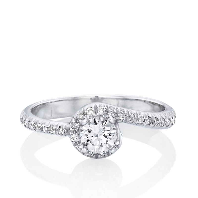 טבעת אירוסין Lotus