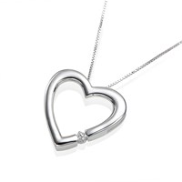 תליון יהלום LOVE