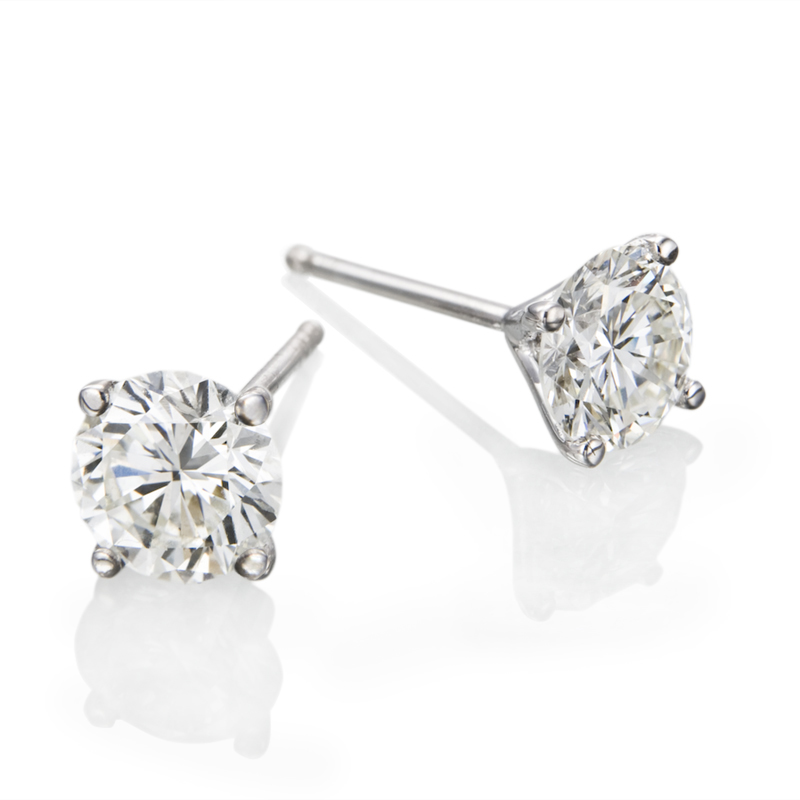 עגילי יהלום Rita