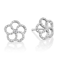 עגילי יהלום Lily עגילי יהלום Lily