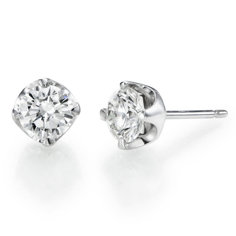 עגילי יהלום Olivia