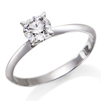 טבעת אירוסין Mia - יהלום 0.25 קראט