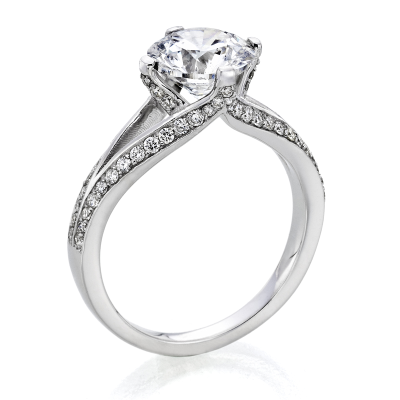 טבעת יהלומים Rain