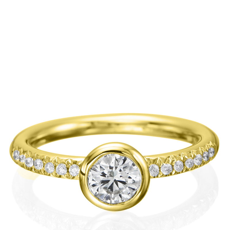 טבעת אירוסין Iris