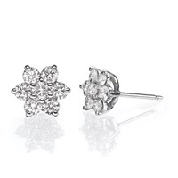 עגילי יהלום צמודים Spark עגילי יהלום צמודים Spark