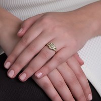טבעת אירוסין Ida