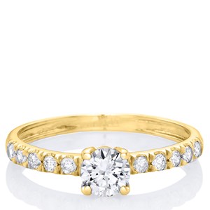 טבעת יהלומים Boston טבעת יהלומים Boston