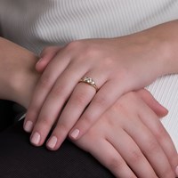 טבעת יהלומים Jasmin