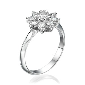 טבעת יהלומים Noelle טבעת יהלומים Noelle