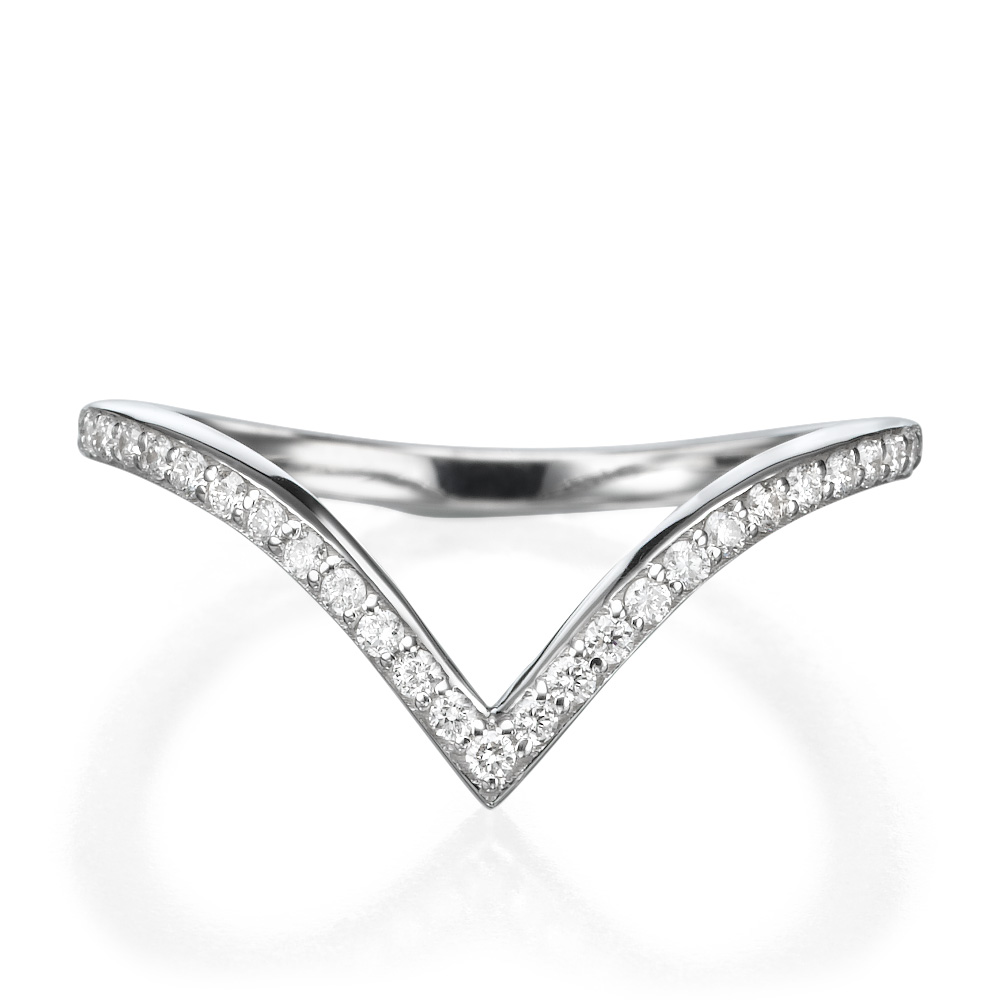 טבעת יהלומים Arrow