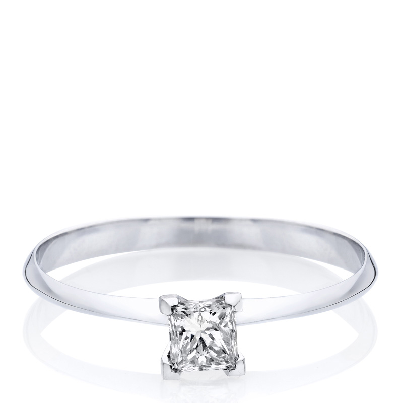 טבעת יהלום Tulip