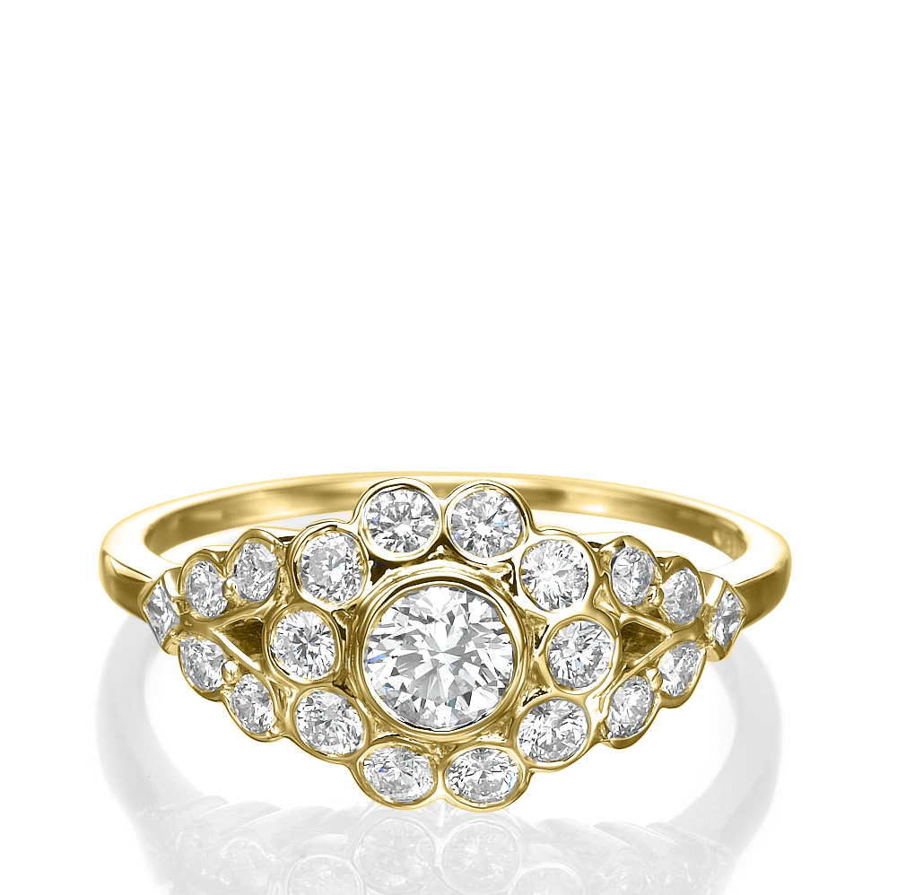 טבעת אירוסין Ida