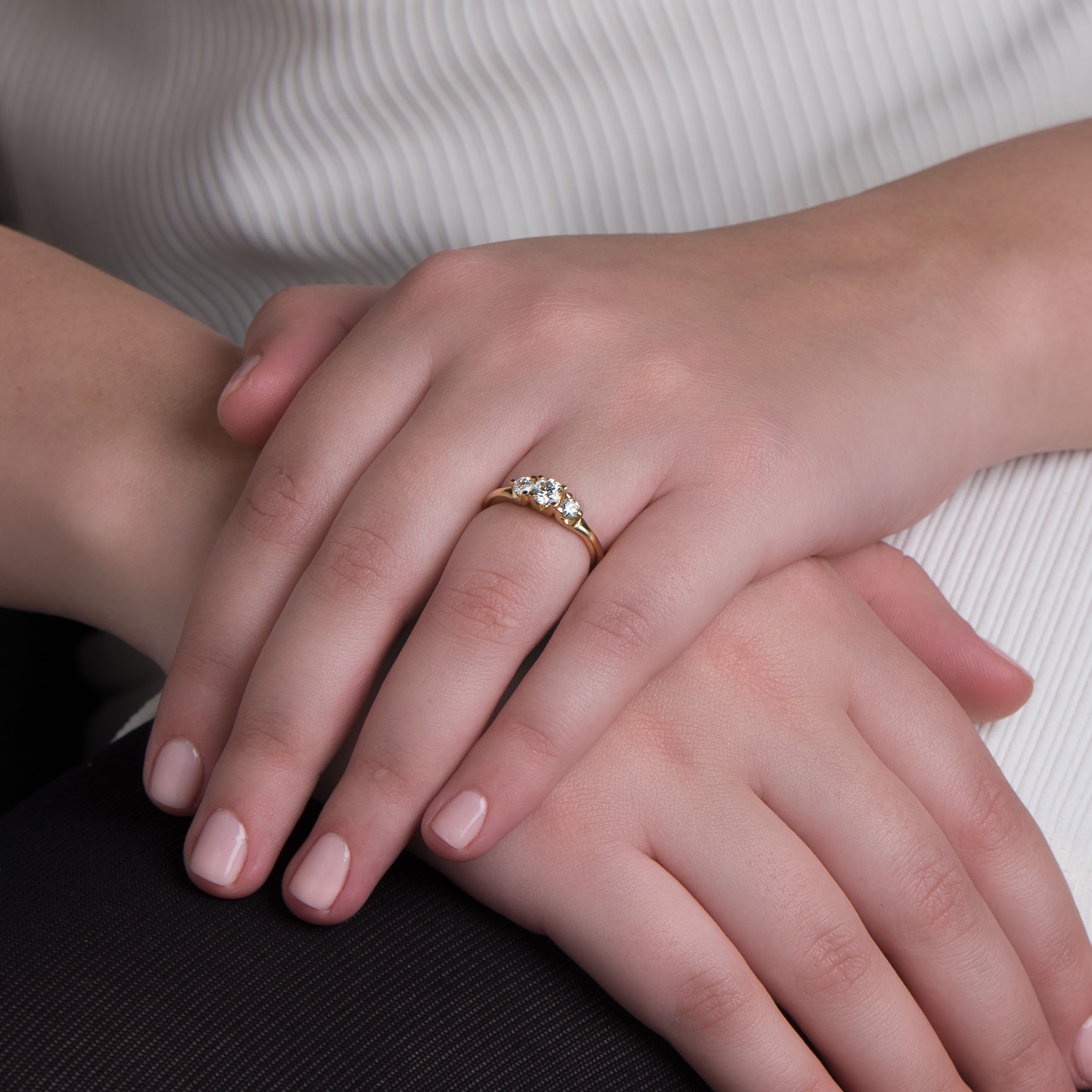 טבעת יהלומים Jasmin