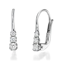 עגילי יהלום Sandra עגילי יהלום Sandra