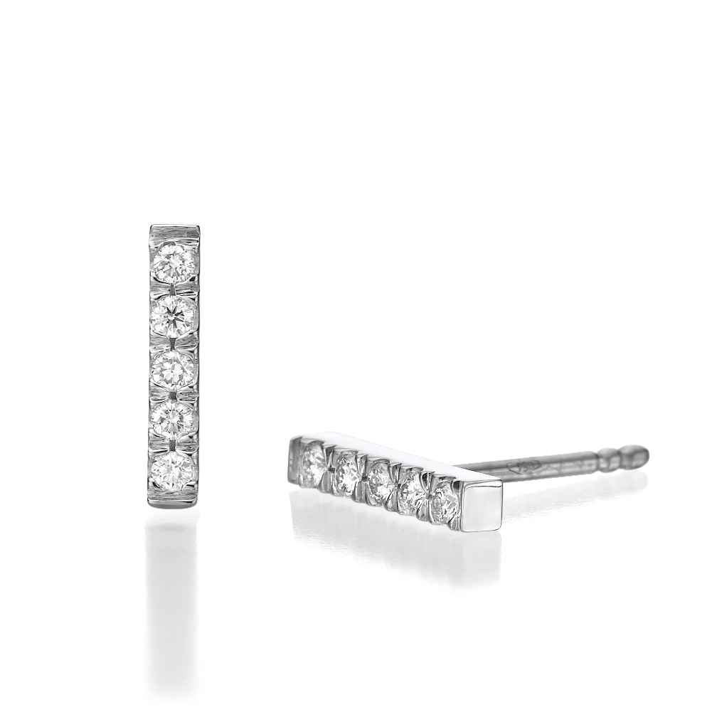 עגילי יהלום Libi