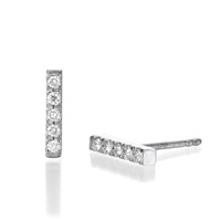 עגילי יהלום Libi עגילי יהלום Libi