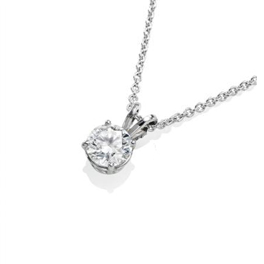 תליון יהלום 0.30 קראט