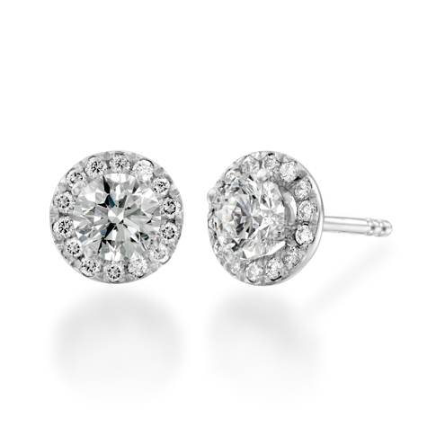 עגילי יהלום Skyler