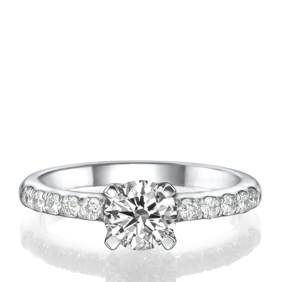 טבעת אירוסין Jade