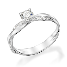 טבעת אירוסין Mila