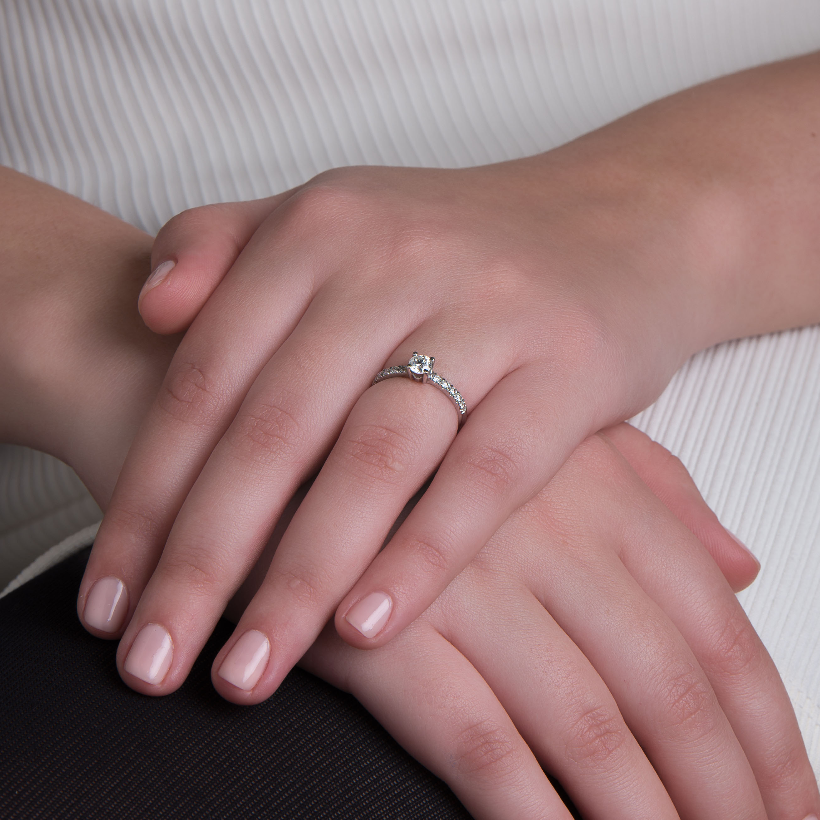 טבעת יהלומים Boston