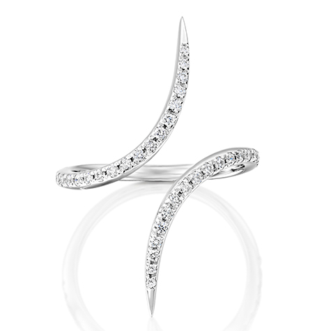 טבעת יהלומים Twig