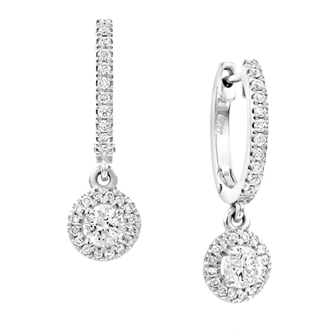 עגילי יהלומים London