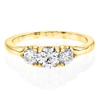 טבעת יהלומים Jasmin