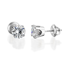 עגילי יהלום Naomi