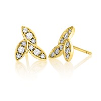 עגילי יהלום Acadia  עגילי יהלום Acadia