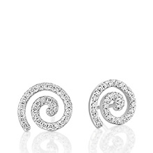 עגילי יהלום Lola