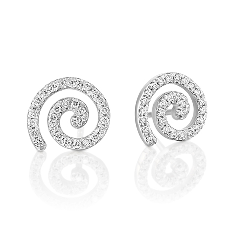 עגילי יהלום Lola