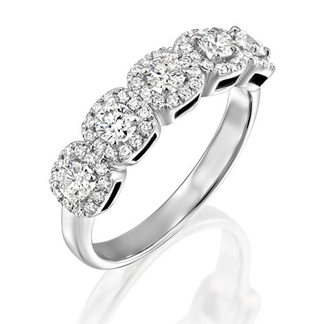 טבעת יהלומים Angie