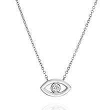 תליון יהלום - עין