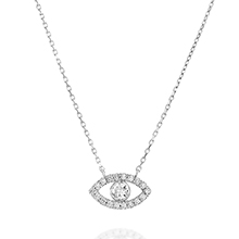  תליון יהלום - עין משובץ 