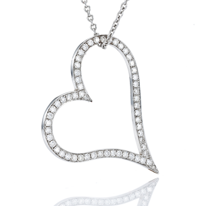 תליון יהלומים 1.00 קראט - Ruth