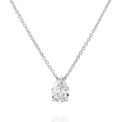 תליון יהלום Pear 1.00 קראט