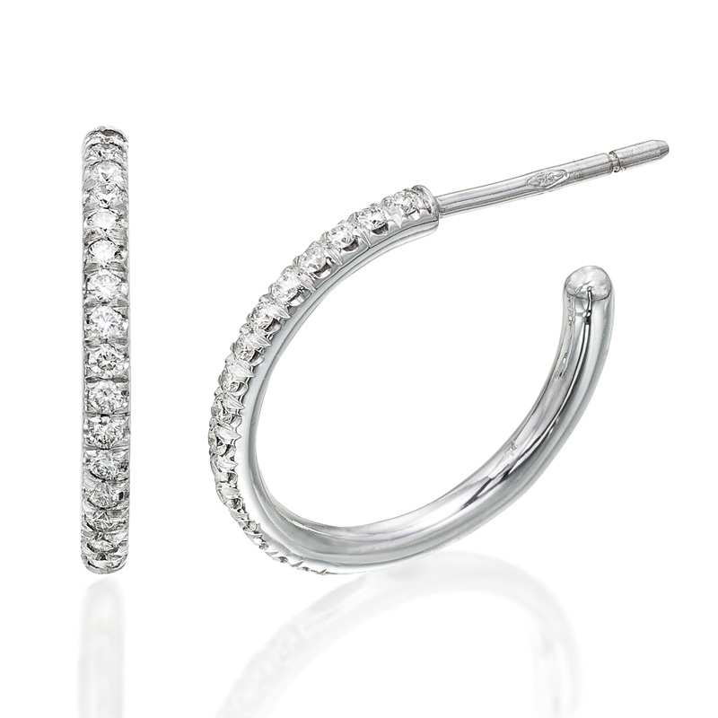 עגילי יהלום Leny