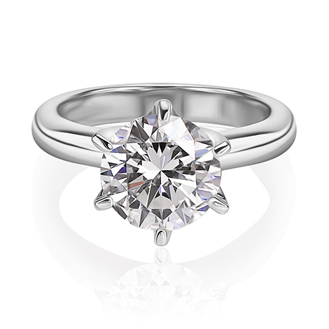 טבעת יהלום 3.50 קראט