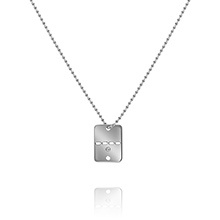 תליון יהלום - דיסקית