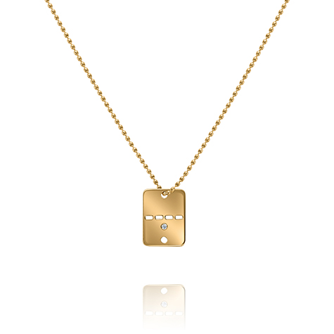 תליון יהלום - דיסקית