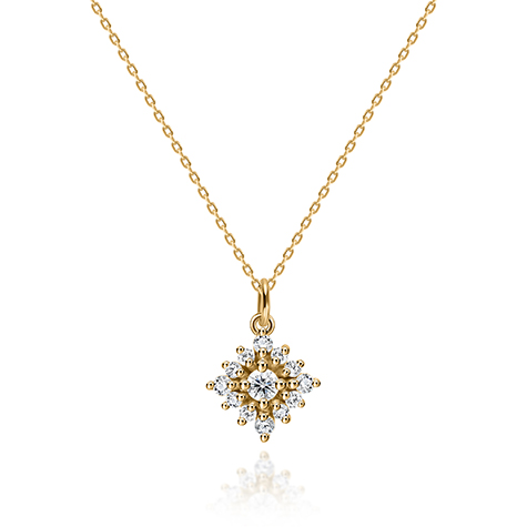 שרשרת יהלומים Snow