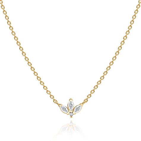 שרשרת יהלומים Lotus