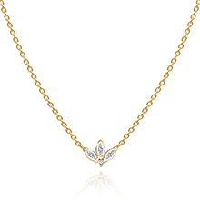 שרשרת יהלומים Lotus