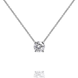 תליון יהלום קלאסי - 1.00 קראט