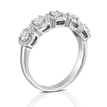 טבעת יהלומים Angie