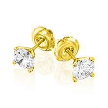 עגילי יהלום 0.60 קראט 