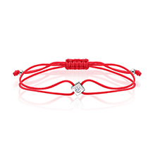 צמיד חוט יהלום - Square